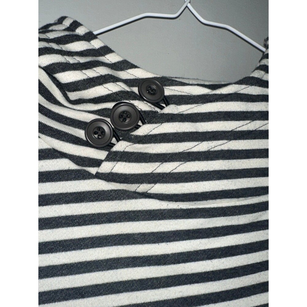 BKE French Terry Buttoned Collar Hoodie Size Small - Picture 3 of 6